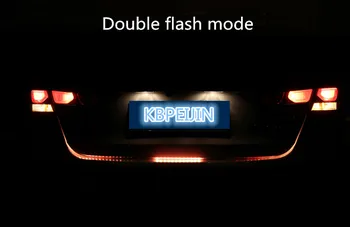 

120cm Car styling Car LED Warning Light Signal Lamp Sticker for KIA sportage rio sorento cerato k2 k3 Soul ceed k5 Accessories