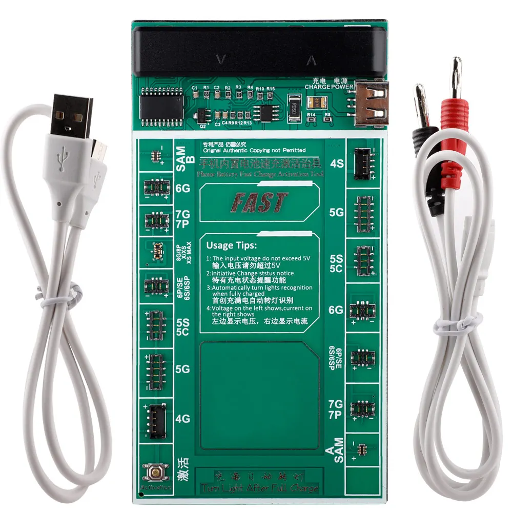 

USB 18650 Lithium Battery Charging Board Charger Module For iPhone8 Plus for Samsung Battery Fast Charging and Activation Board