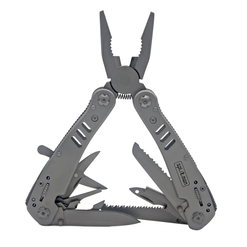 

G301B Outdoor Multitool Folding Plier Camping Survival Folding Knife Fishing Hiking Multifunctional Pocket Tools Mini Scissors