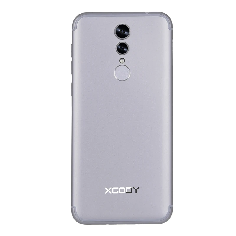 XGODY 18:9 смартфон Face ID 5,7" полный экран Celular 1 ГБ ОЗУ 16 Гб ПЗУ Android 6,0 MT6737 четырехъядерный отпечаток пальца 4G мобильный телефон - Цвет: Gray