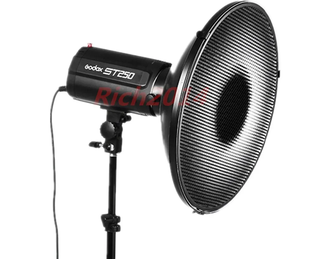 Beauty Dish Reflector Bowens Mount 42cm 16&quot Grid Honeycomb Flash Strobe Photo | Электроника