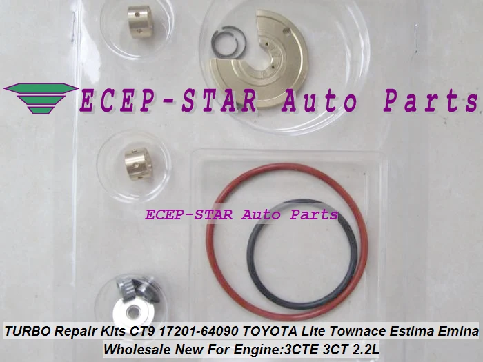 Турбокомплекты для ремонта CT9 17201-64070 17201-64071 турбина TOYOTA Camry Lite Ace TownAce Vista Emina Lucida 3CT
