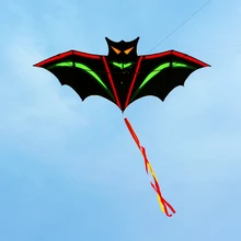 free shipping bat kite nylon ripstop outdoor toys big flying kite tails beach fun kite string parachute kites rainbow set easy free shipping bat kite nylon ripstop outdoor toys big flying kite tails beach fun kite string parachute kites rainbow set easy