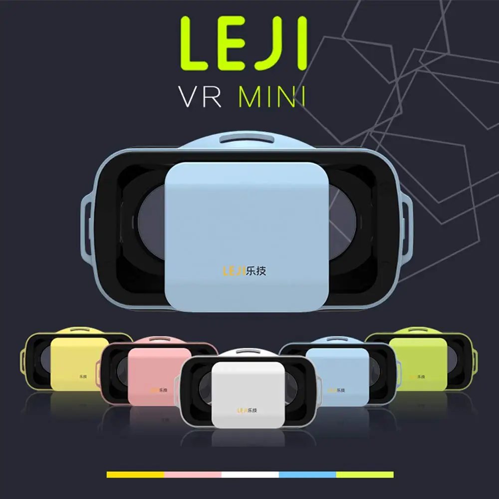 2018 VR BOX III 3 LEJIVR мини виртуальной реальности Headmount 3D очки игра фильм для 5 &quot 4 5&quot