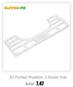 Heightened Landing Gear Stabilizers Tall Extended Landing Skid+ Gimbal Protection Board Camera Guard for DJI Phantom 4PRO 4PRO