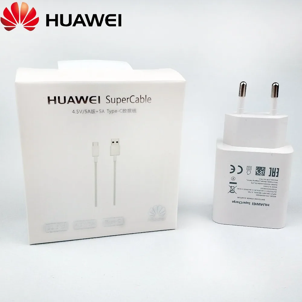 huawei mate 10 fast charger original 5a usb type-c cable quick wall eu supercharge power adapter for honor 10 p20 p10 mate 20 10