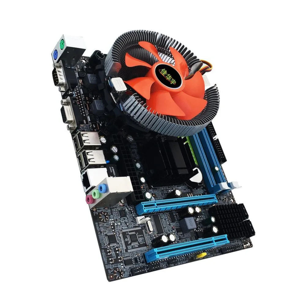 

G31 Desktop PC Main Board LGA 775 Dual-core E5700 Combo Set 3.0G CPU + 2G DDR2 Memory Mute Fan Computer Motherboard