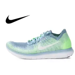 Оригинальные Nike Оригинальные кроссовки FREE RN FLYKNIT женские кроссовки дышащие спортивные уличные для отдыха low-top обувь 880844