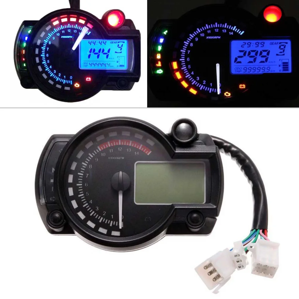 Universal 15000rpm Motorcycle Similar Lcd Digital