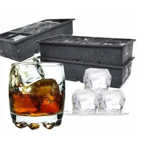 8 квадратное отверстие ледяная глыба, Творческий окружающей силикона льда продукции, силиконовых продуктов для king