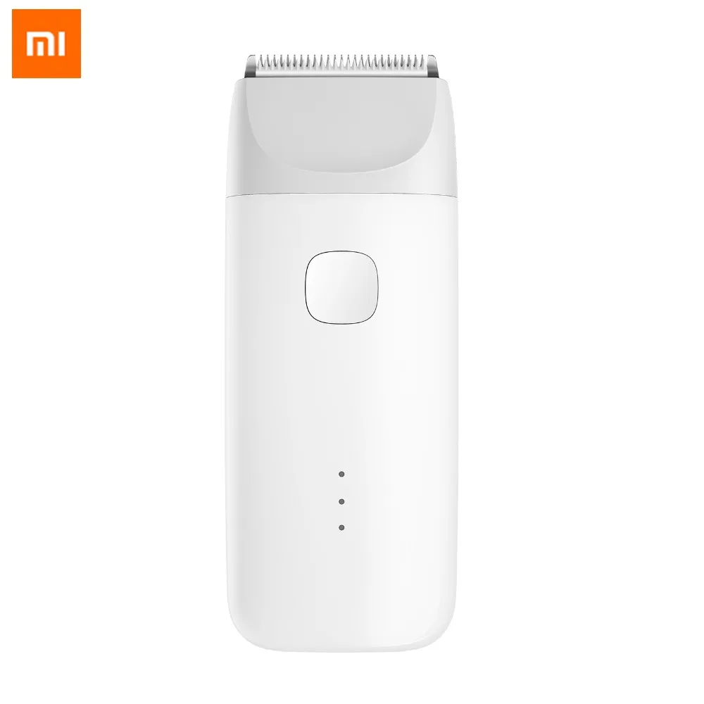 Xiaomi MiTu USB перезаряжаемая безопасная IPX7 Водонепроницаемая электрическая машинка для стрижки волос Бритва Бесшумный мотор для детей для маленьких мужчин Mijia Barber