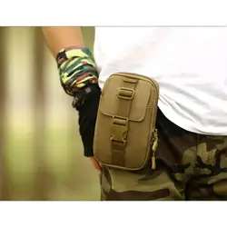 Защита плюс 2018 MOLLE Mini Vice Pocket Multi-function военная сумка Мужская поясная сумка водостойкая нейлоновая поясная сумка Бесплатная голограмма