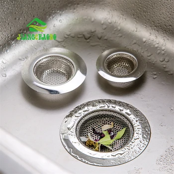 

JiangChaoBo Stainless Steel Sewer Filter Mesh Sink Strainer Kitchen Appliances Waste Stopper Prevent Clogging