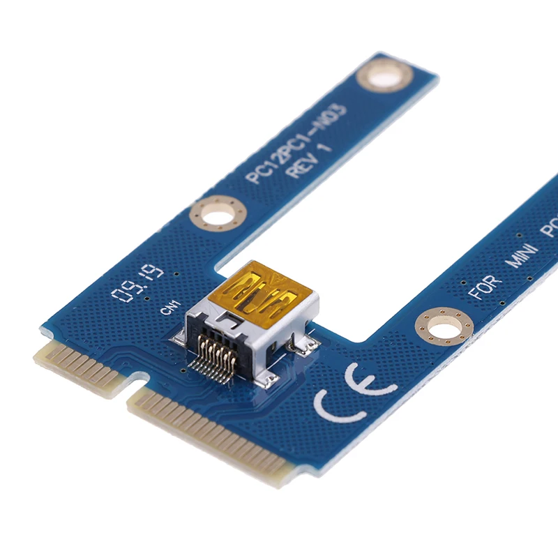 60 см USB 3 0 Mini PCI E к PCIe Express 1x до 16x расширитель Райзер карта адаптер Удлинительный