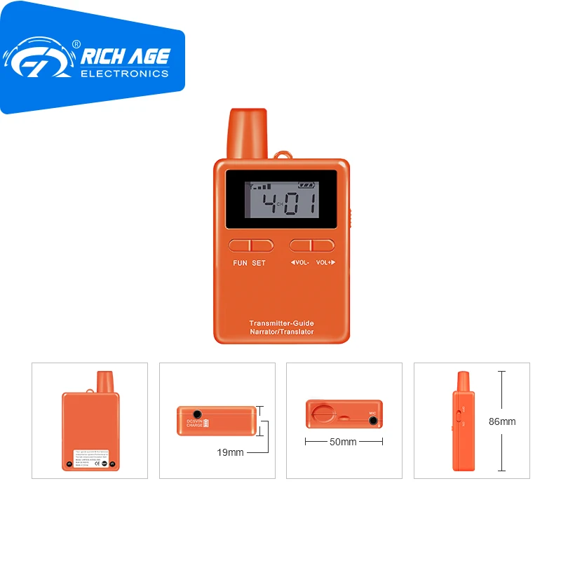 RichiTek One Way Audio Guide System Earphone 1
