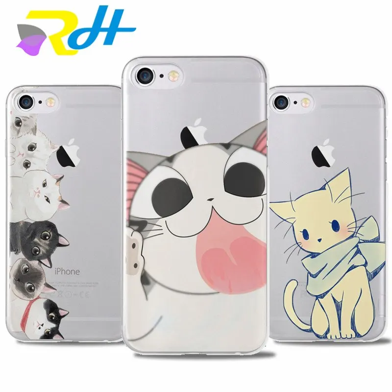 

stickers Design lovely panda Case series For iPhone 6 6S Plus 5 5S SE 7 7 Plus 8 X Xr Xs Max Cover TPU Silicone Phone Coque Etui