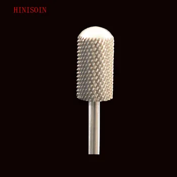 

10pcs/lot Silver Large Barrel Smooth Top Bit - HIVISOIN Carbide Nail Drill Bit