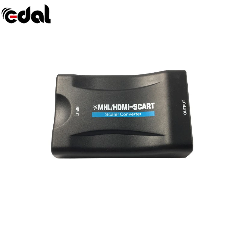 

EDAL 1080P HDMI To SCART Video Stereo Audio Converter Adapter For Sky Box HD TV DVD STB