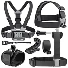 Top Deals Sport Kit Exterior Accessories Indispensable for Gopro HD Hero4 Hero 1 2 3 3+ 4, SJ4000, SJ5000, SJ6000 and all