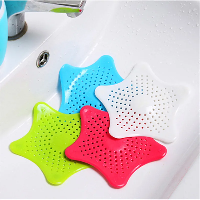 

Sewer Outfall Strainer Kitchen Sink Plug Gravity Flushing Drains Bath Accessories Anti-blocking Drain Floor Hair Filter Screen