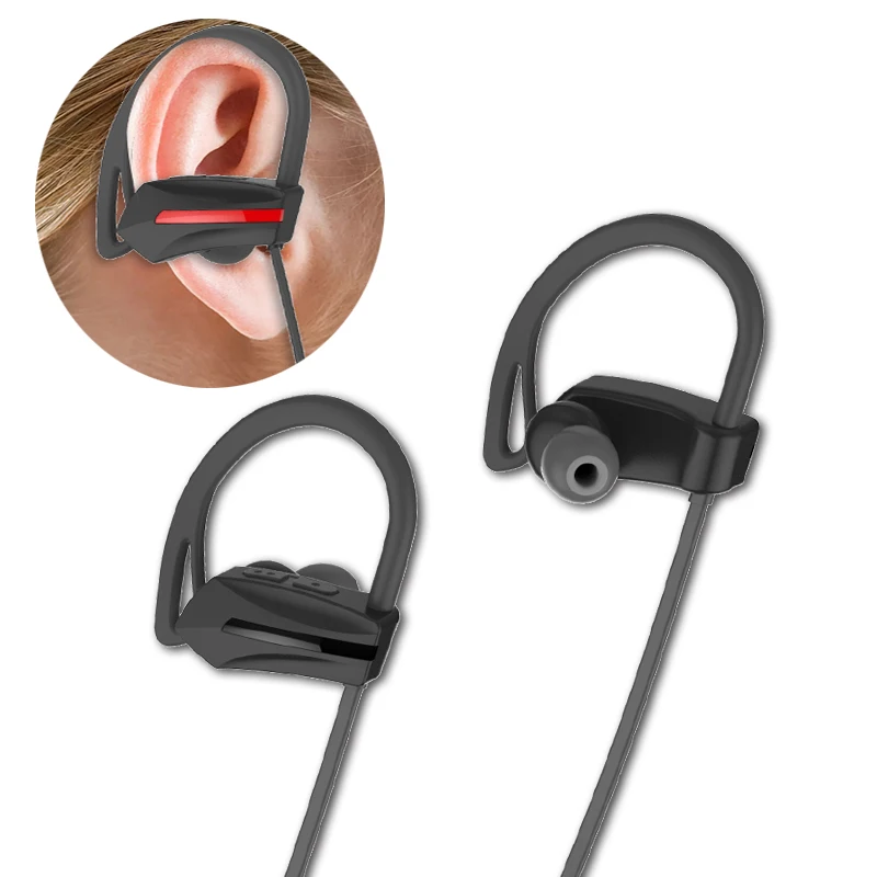 

For Sony XZ1 XA1 SHOWKOO Bluetooth Headphones Wireless Earbuds For Sports, Running Or Gym Workout IPX7 Waterproof Headphone