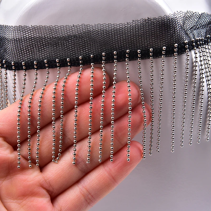 11/'/'Rhinestone Boarder Chain Tassels Trims Diamante Sewing Applique Fringe Edgin