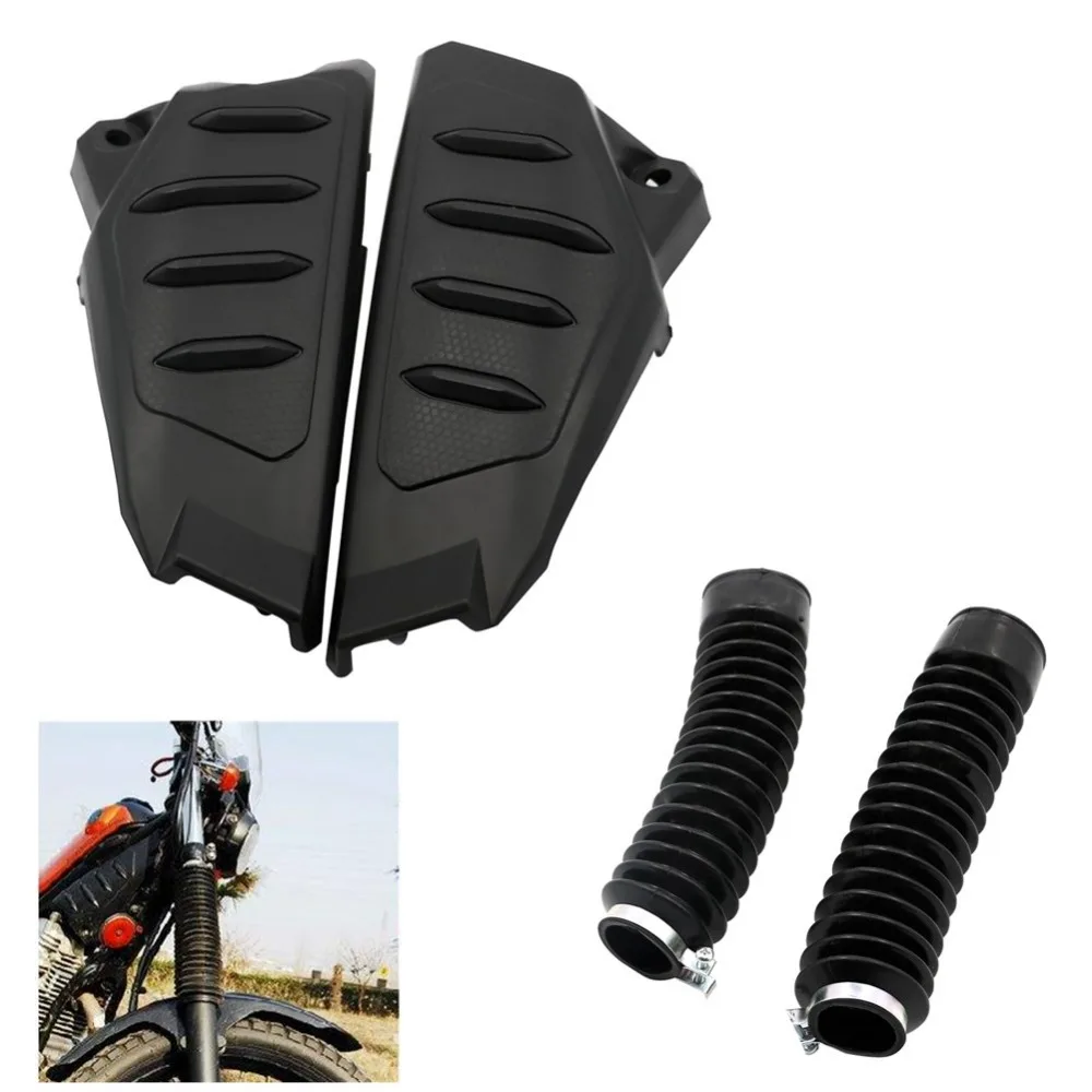 

For Yamaha XG250 XG 250 Tricker Motorcycle Frame Neck Cover Wire Side Guard + Front Fork Shock Absorber Dust Protection Damping