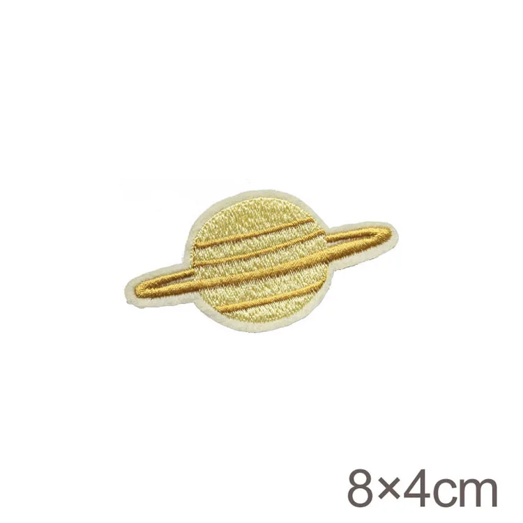 Animals Heat-Sensitive Embroidered Patches for Clothes Ananas Clothing Patch Star Thermo Stickers (12)