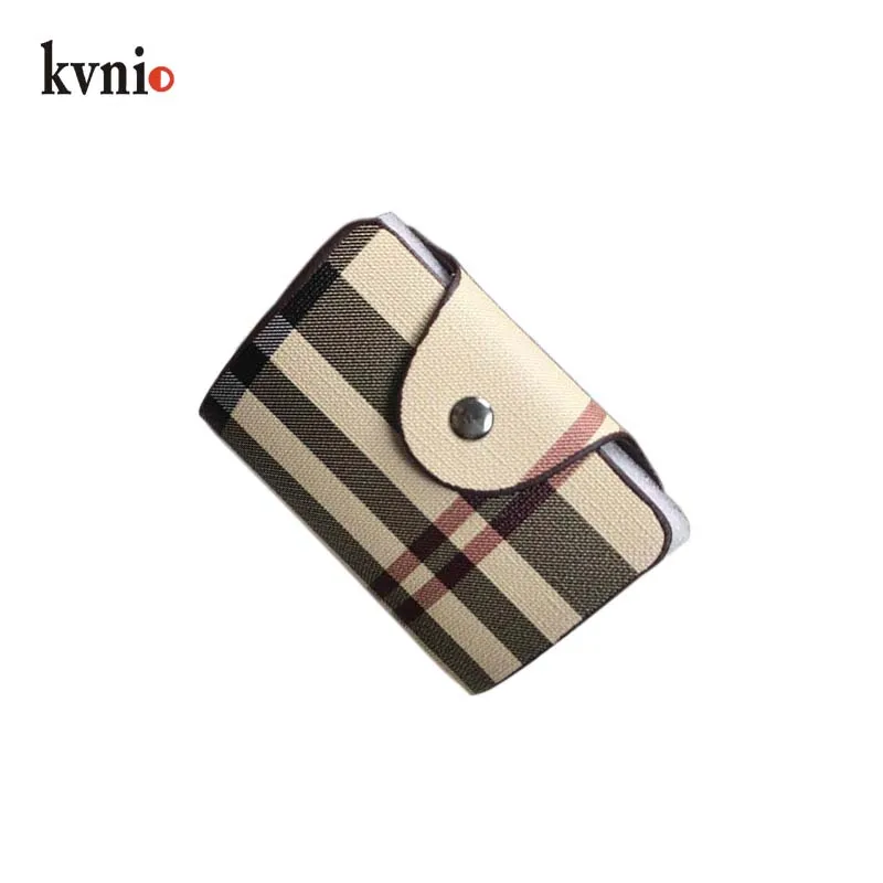 

2019 Slim Leather ID/Credit Card Holder Pocket Wallet 3 Color Vintage Multi-card Package 24 Card Slots For Men and Women