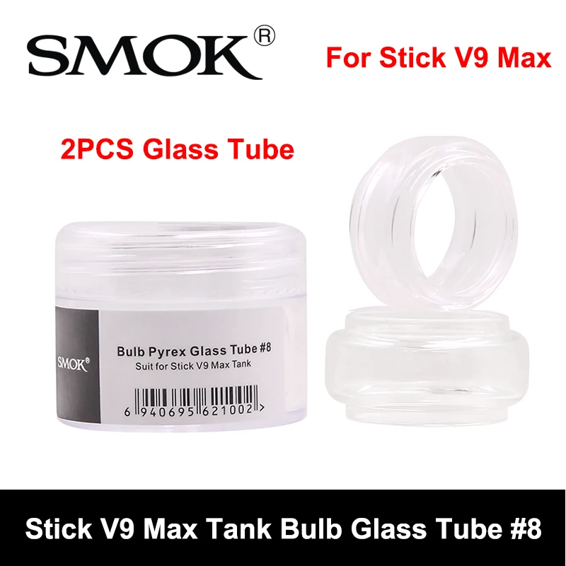 Оригинальная трубка SMOK Stick V9 Max для резервуара стеклянная из пирекса № 8 5 мл