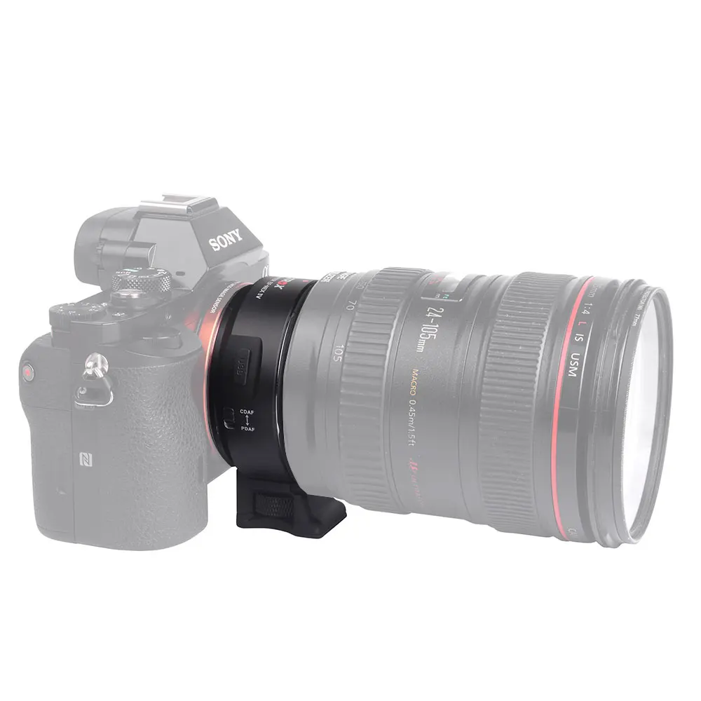 Viltrox EF NEX IV автофокусом Переходники объективов для Canon EOS S объектив Sony E полный