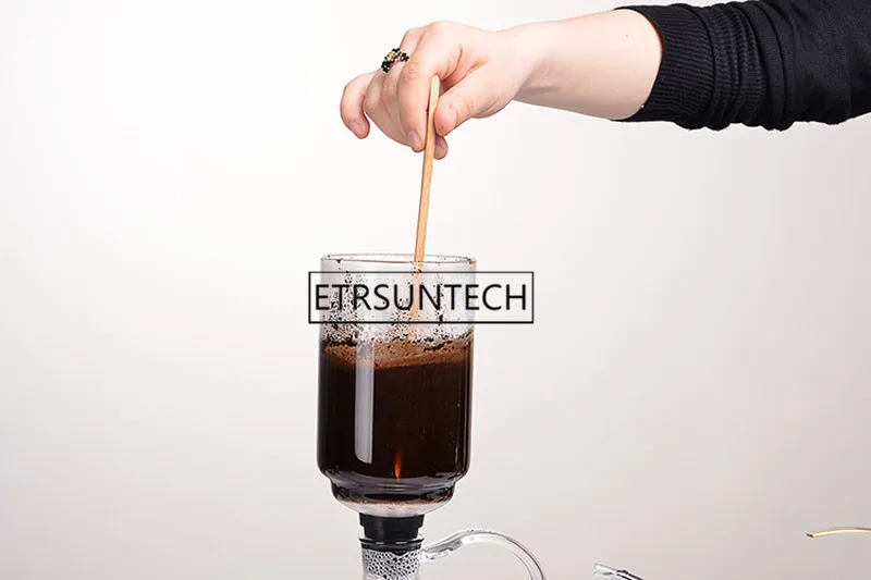 100 قطعة الخيزران القهوة عصيان للتقليب عود تقليب القهوة سيفون سيفون القهوة المنزل مقهى أدوات Coffeeware