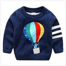 Детский свитер с высоким воротником из хлопка осенне-зимний свитер для девочек и мальчиков свитер из чистого хлопка