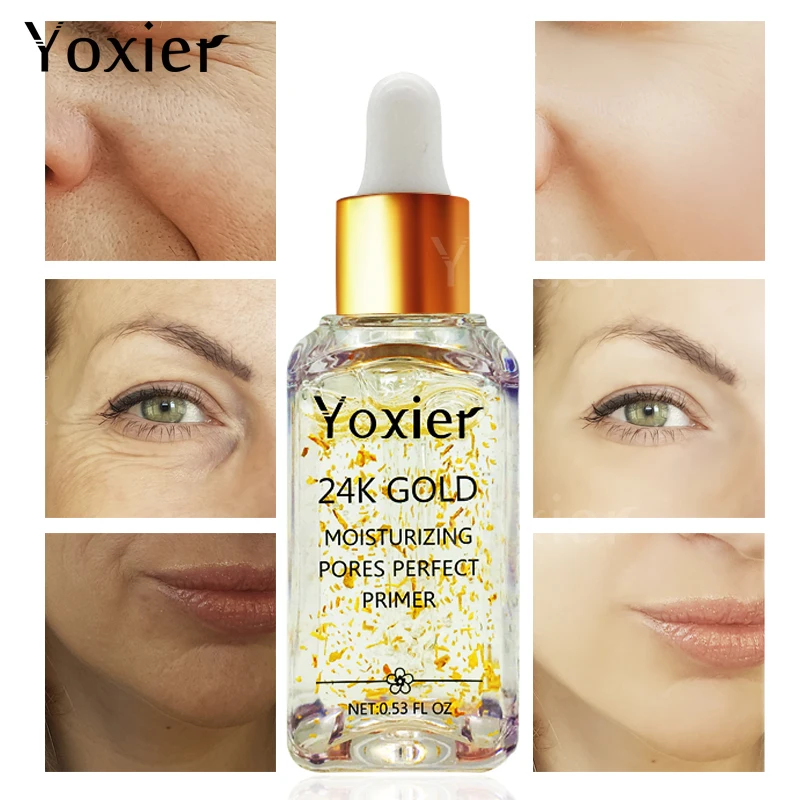 YOXIER 24K Gold+Cherry Blossoms Collagen Ampoule Skin Care Serum Anti-Aging Lighten Spots Moisturizing Whitening Firming 1PCS YOXIER 24K Gold+Cherry Blossoms Collagen Ampoule Skin Care Serum Anti-Aging Lighten Spots Moisturizing Whitening Firming 1PCS