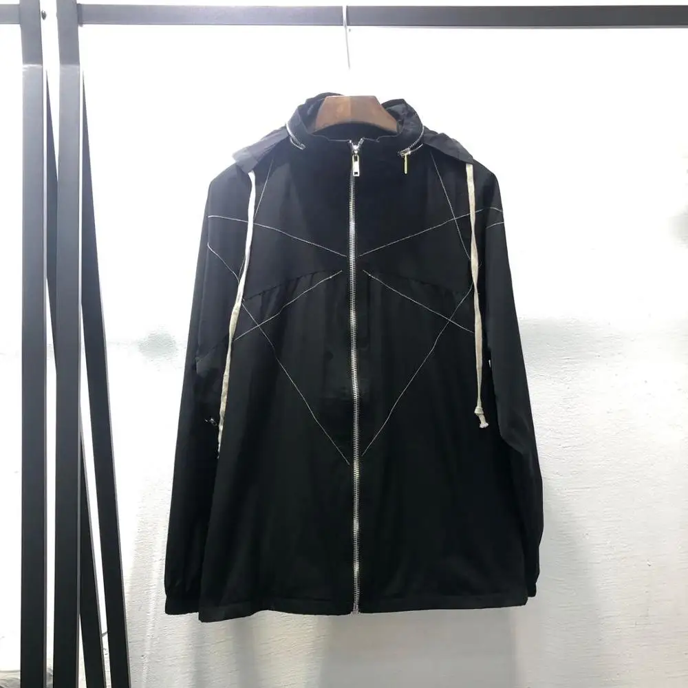 

Owen Seak Men Cotton Hoodies Sweatshirts Gothic Style Men's Clothing Spring Women Solid Black Hoodies Sweatshirts Size XL