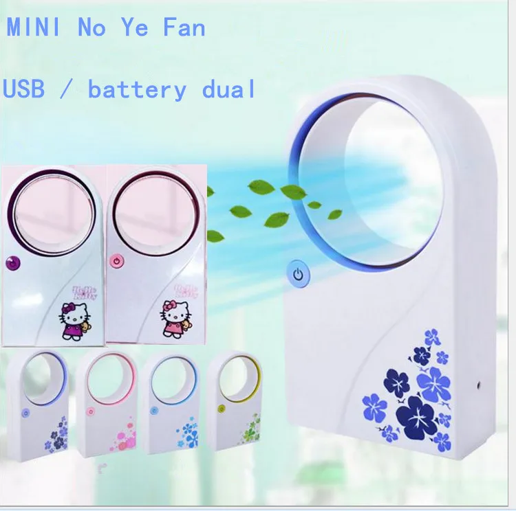 

2016 Office Summer Portable Handheld Mini Usb Fan No Blades Handhold No leaf Fans Electric Bladeless Cooler Air Condition