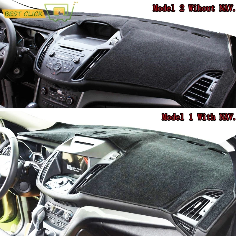 

Xukey Dashboard Cover Dash Mat Dashmat For Ford Escape MK3 Kuga MK2 2013 - 2019 Dash Board Cover Pad Sun Shade Carpet 2014 2015