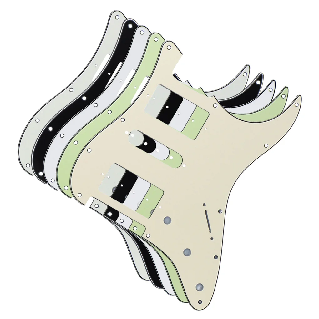 Buy 5pcs Mixed Colors 3Ply PVC Electric Guitar