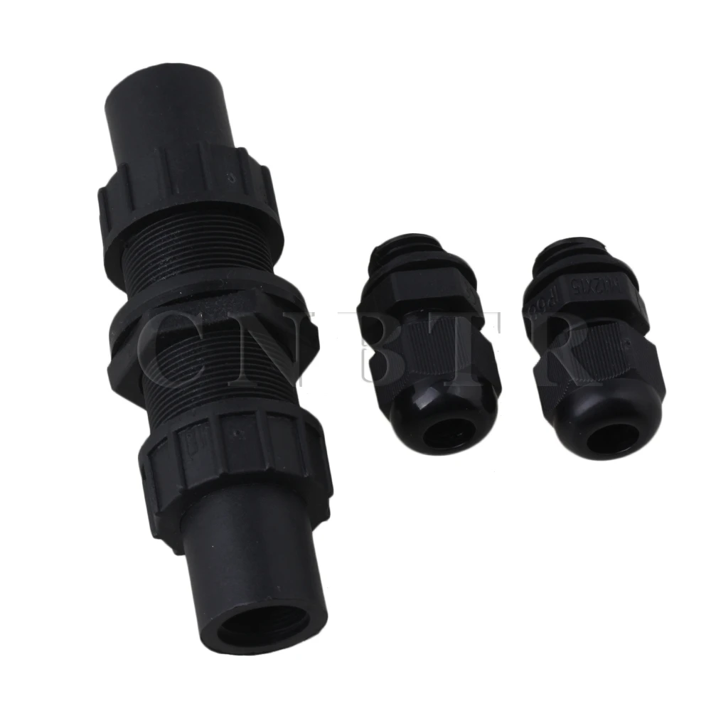 

CNBTR LAN RJ-45 RJ45 8-core M20 Ethernet Outdoor AP Waterproof Connector durable for Double Cable MG-20D1