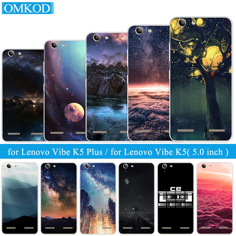 

for Lenovo Vibe K5 Plus Back Soft TPU Case Silicone Cover for A6020 / A6020a46 / Lemon 3 Starry Sky Phone Cases Customize Shell