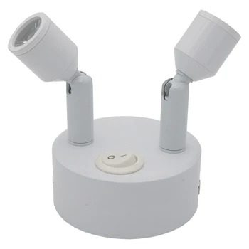 

Jewellery Counter Led Small Mini- Surface Mounted Illuminations Both Head Universal Wireless Rechargeable Lamp lo448