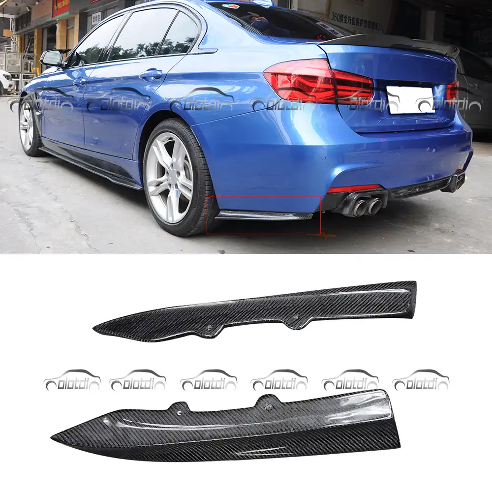 Carbon Fiber Bumper Spoiler Rear Lip Diffuser for BMW F30 M Tech M