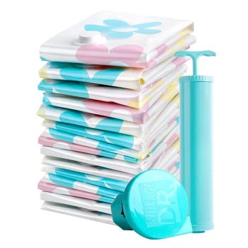 

11PCS Clothes Storage Bag Household Space Saver Bag Vacuum Storage Bag Space Bag for Travel Home Storing