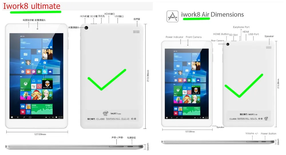 iwork8 air glass
