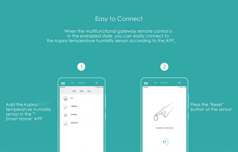 Xiao mi AQara умная температура Hu mi dity датчик давления воздуха ZigBee Wifi беспроводная работа с Xio mi Smart mi Home App