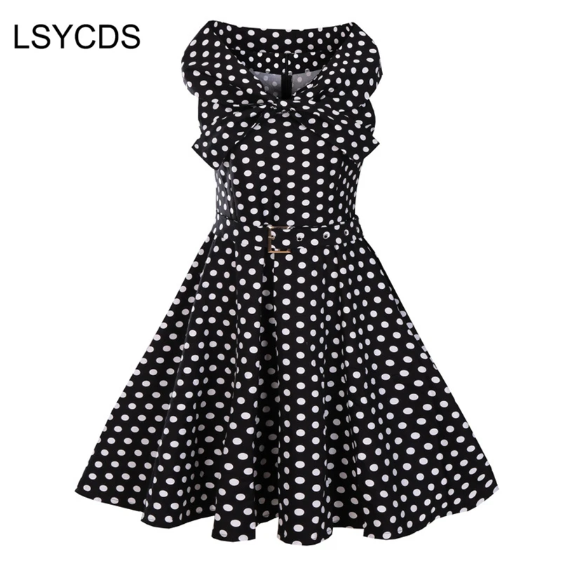 New Women Summer Dress 1950s 60s Rockabilly Pinup Vintage Style Ball