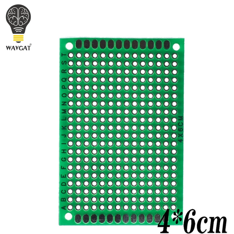 9x15 8x12 7x9 6x8 5x7 4x6 3x7 2x8 см двухсторонний прототип Diy универсальная печатная плата печатной платы для Arduino - Цвет: 4X6CM