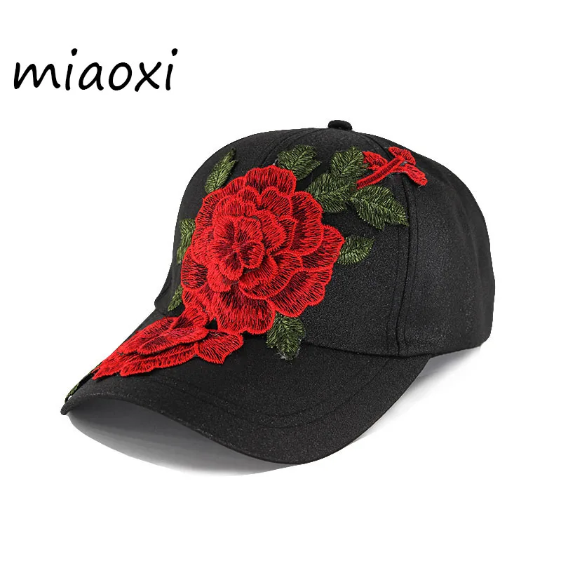 Miaoxi Новая модная брендовая Летняя женская кепка бейсбольная с цветочным узором