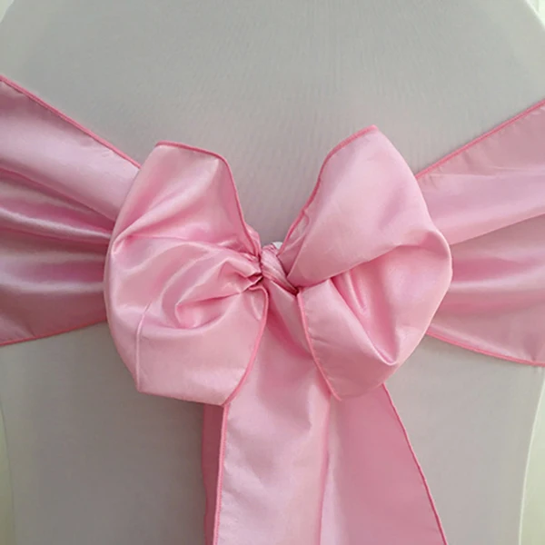Pink-Taffeta-Sash
