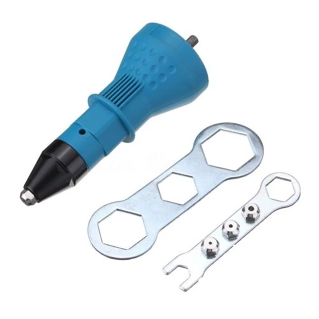 Hot Electric Rivet Nut Gun Riveting Tool Cordless Riveting Drill Adapter Insert Nut Tool Riveting Drill Adapter free shipping